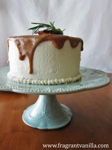 Pear Caramel Cake with Cream Cheese Frosting 4