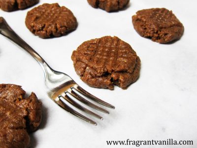 Vegan Chocolate Dipped Salted Almond Butter Cookies 