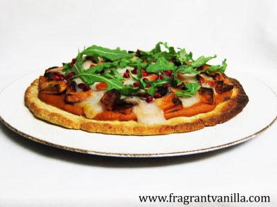 Vegan Roasted Sweet Potato Pizza