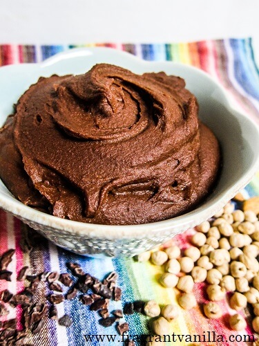 Chocolate Cake Batter Dessert Hummus