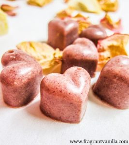 hearts chocolate rose vegan