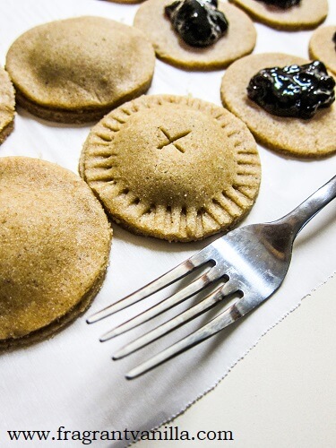Vegan Blueberry Pie Cookies