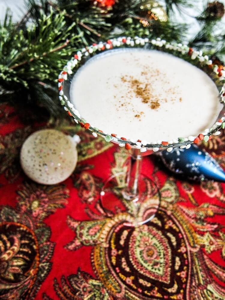 White Christmas Martini | Fragrant Vanilla Cake