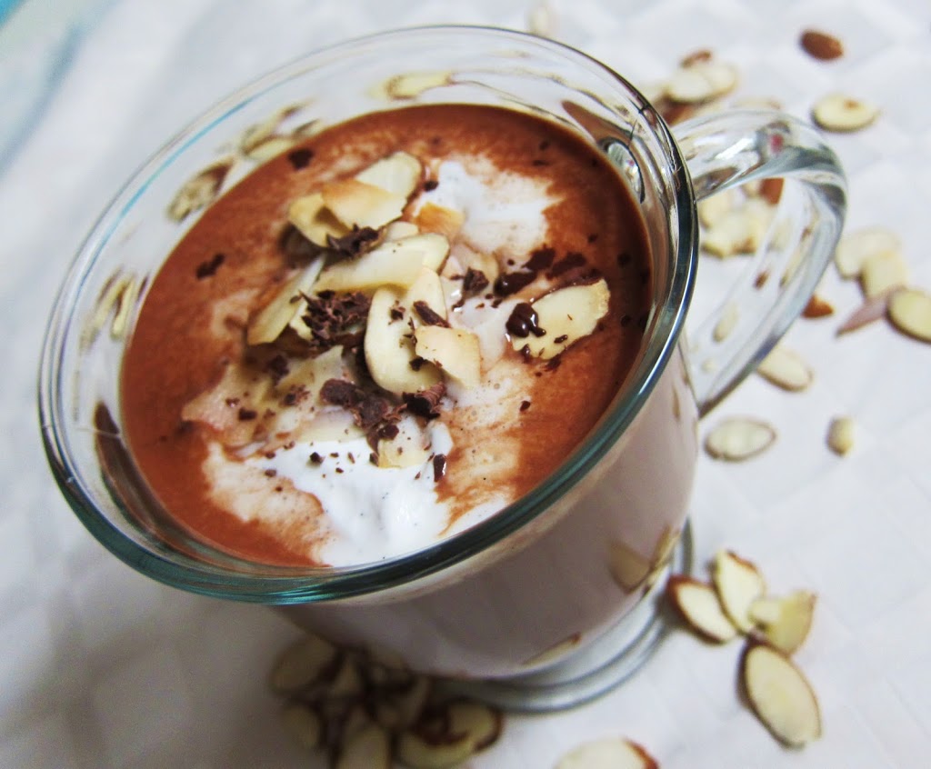 Almond Joy Hot Chocolate