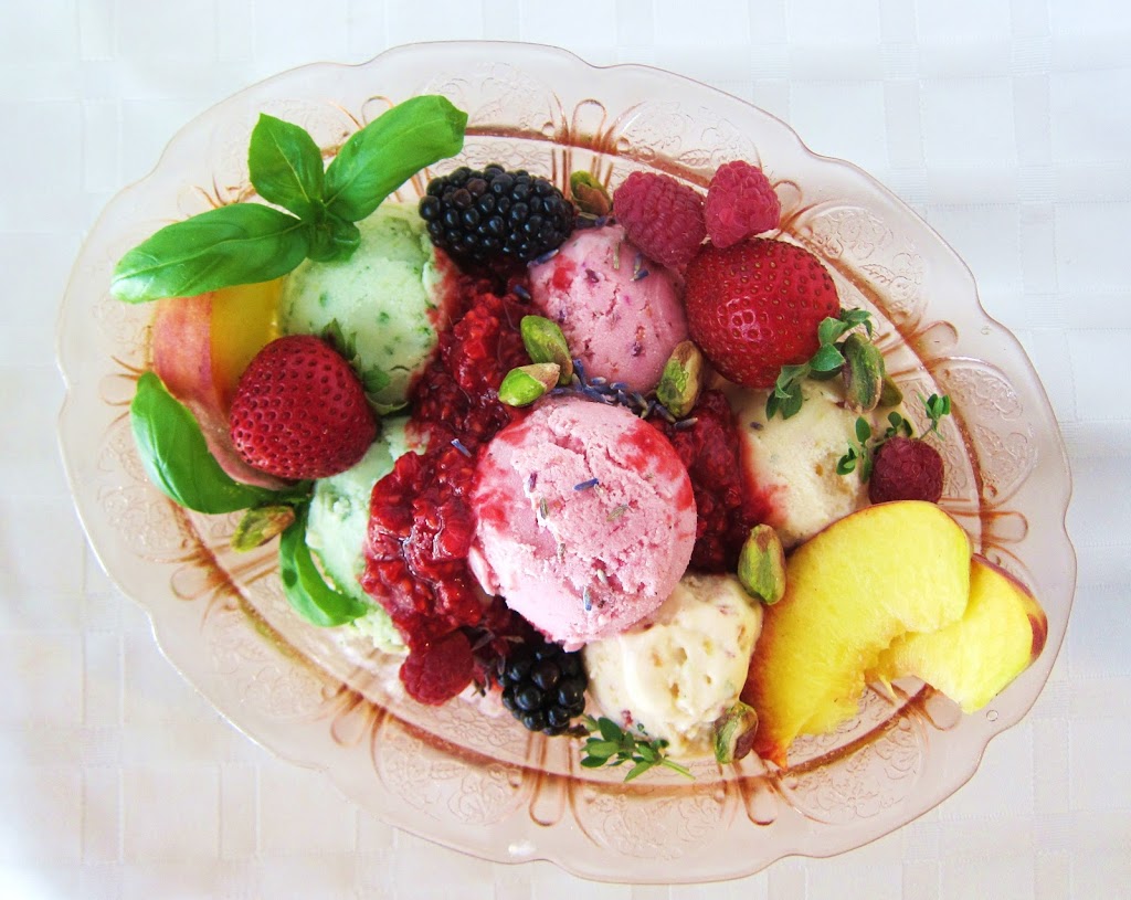 Fruits of Summer Ice Cream Sundae