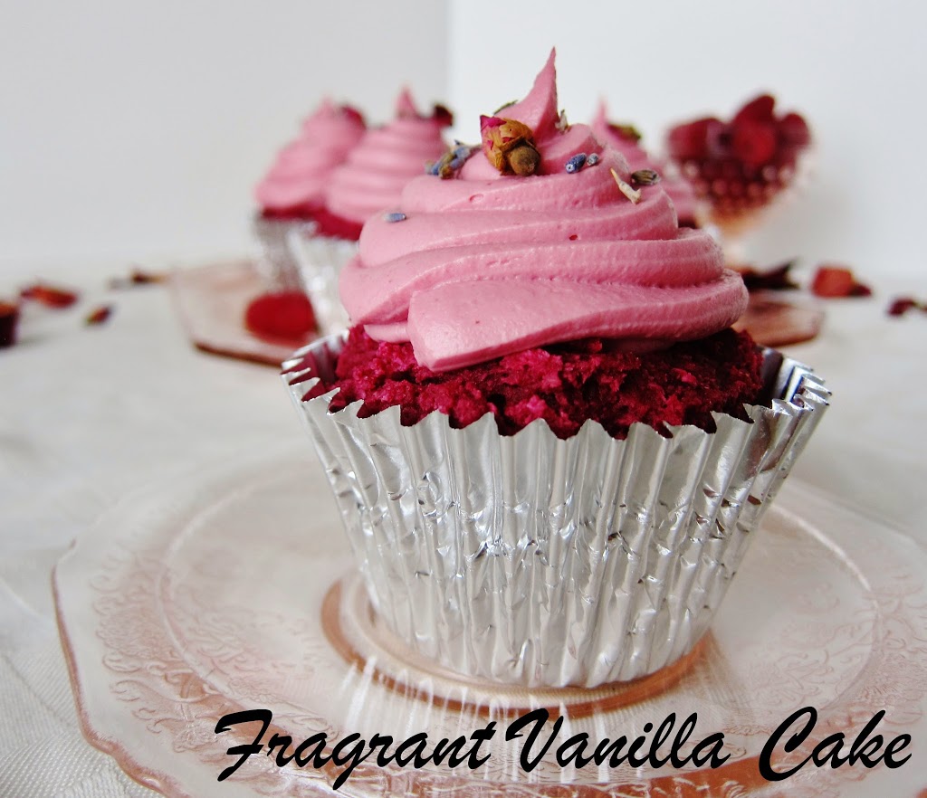 Raw Pink Velvet Cupcakes