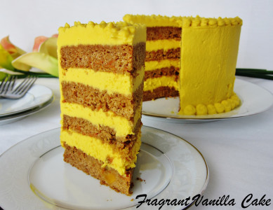 Mango Carrot Cake 3