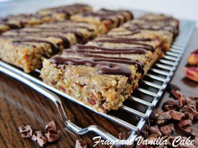 Peanut Butter Chocolate Chip Energy Bars 1