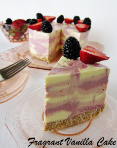 Berry Mango Cake 2