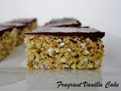 Buckwheat Crispy Bars