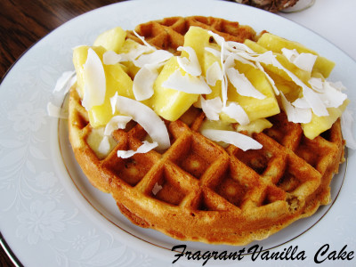 Pina Colada Waffles 2