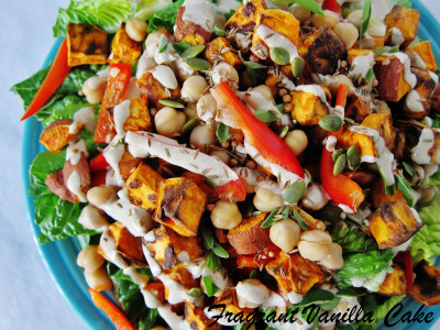 Yam and Chickpea Salad 3