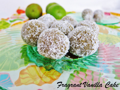 Coconut Lime Doughnut Holes