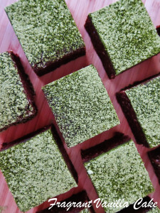 Matcha Mint Brownies 2