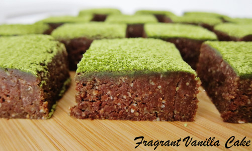 Matcha Mint Brownies 4