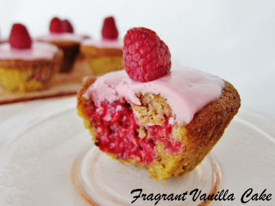 Raspberry Cupcakes 4