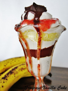 Banana Split Parfait 2