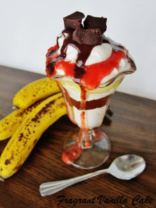 Banana Split Parfait