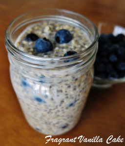 Blueberry Muffin Batter Oats 1