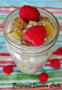 Peach Melba Oats