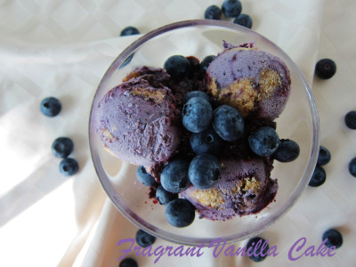 Blueberry Cobbler Ice Cream 1