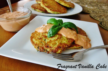 Savory Zucchini Cakes 3