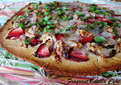 Strawberry Basil Pizza 1