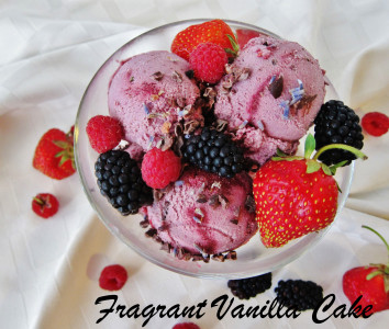 Triple Berry Cacao Bliss Ice Cream