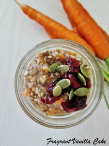 Carrot Cake Overnight Oats 2