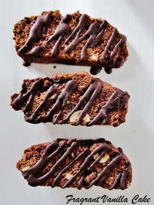 Chocolate Hazelnut Raspberry Biscotti 1