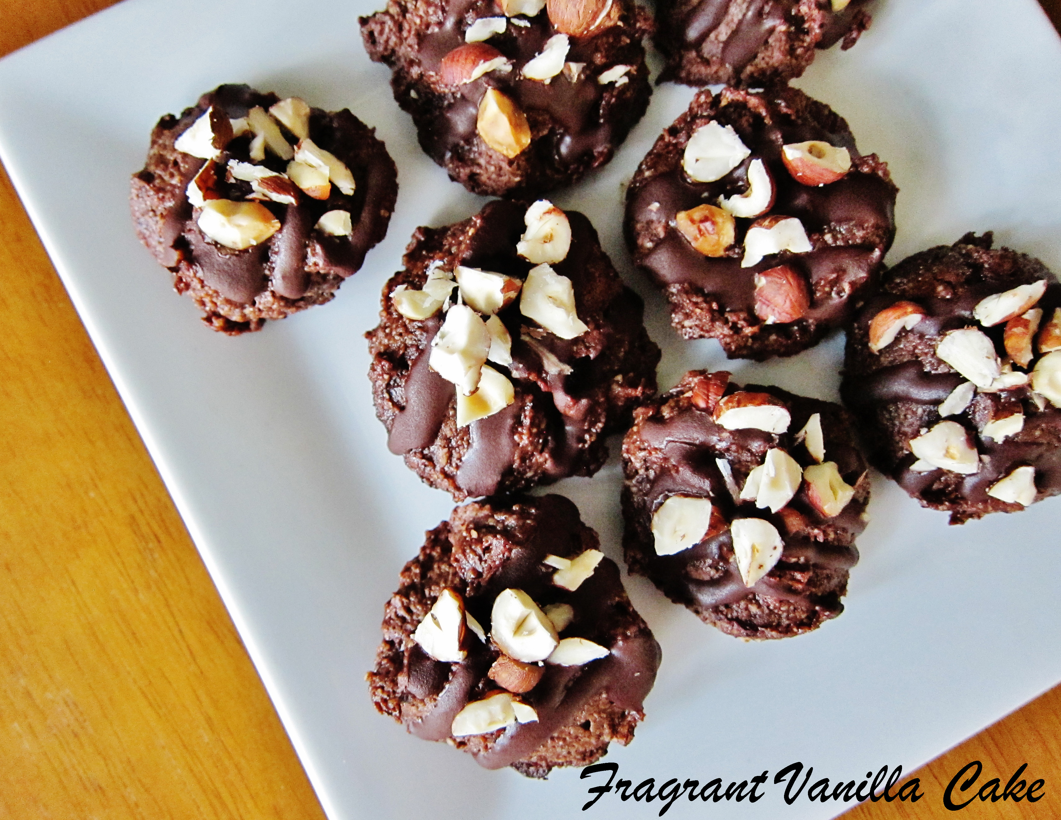 Vegan Chocolate Hazelnut Macaroons