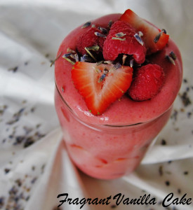 Lavender Berry Shake