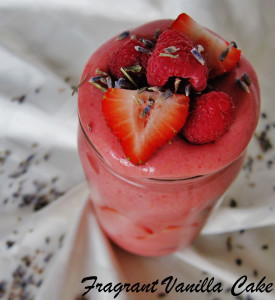 Lavender Berry Shake