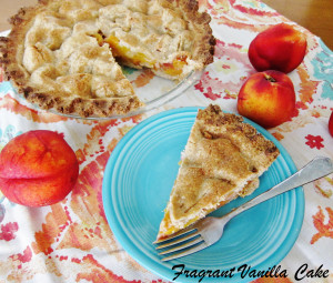 Mango Nectarine Pie with Almond Oat Crust 3