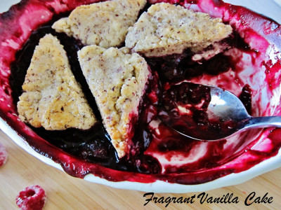 Triple Berry Cobbler 3