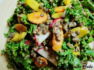 Lentil Kale Salad 1