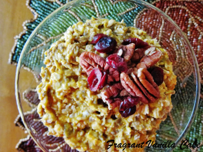 Pumpkin Spice Oatmeal