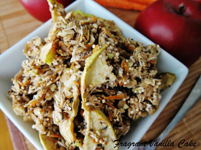 Raw Carrot Apple Granola 1