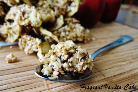 Raw Carrot Apple Granola 4