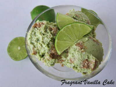 Raw Key Lime Pie Ice Cream