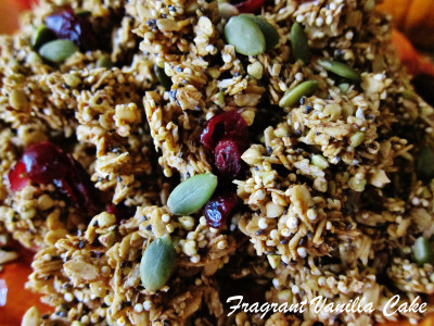 Raw Pumpkin Spice Granola 3