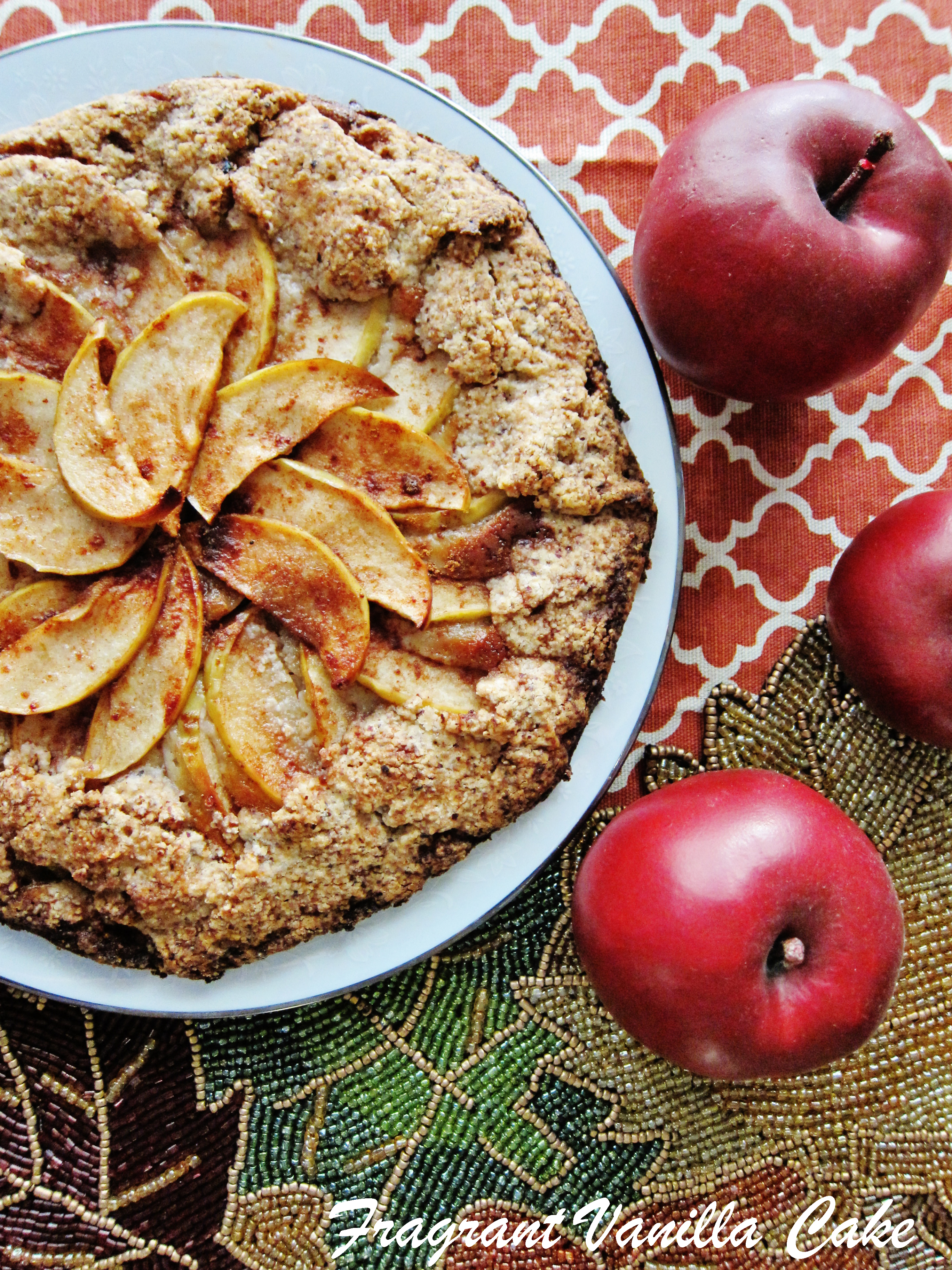 Vegan Apple Cream Cheese Galette 1