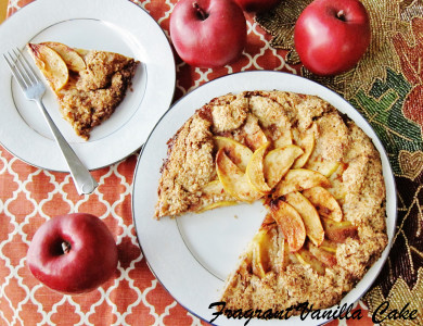 Vegan Apple Cream Cheese Galette 2