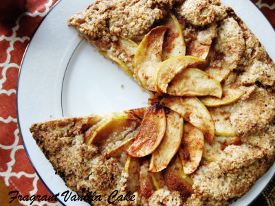 Vegan Apple Cream Cheese Galette 3