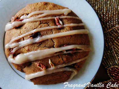 Vegan Pumpkin Maple Pecan Cookies 4