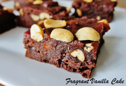 Vegan Salted Caramel Peanut Butter Brownies 2