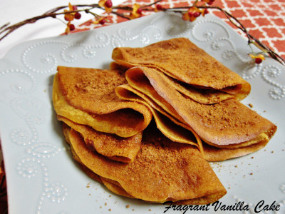 Pumpkin Spice Crepes 2