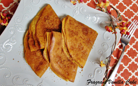 Pumpkin Spice Crepes 4