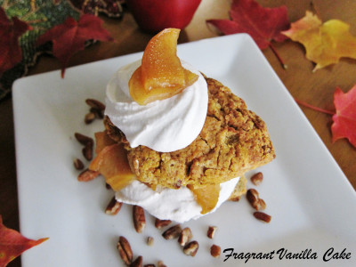 Vegan Pumpkin Apple Shortcakes 3