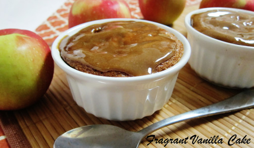 Vegan Sticky Toffee Pudding Apple Cakes 2